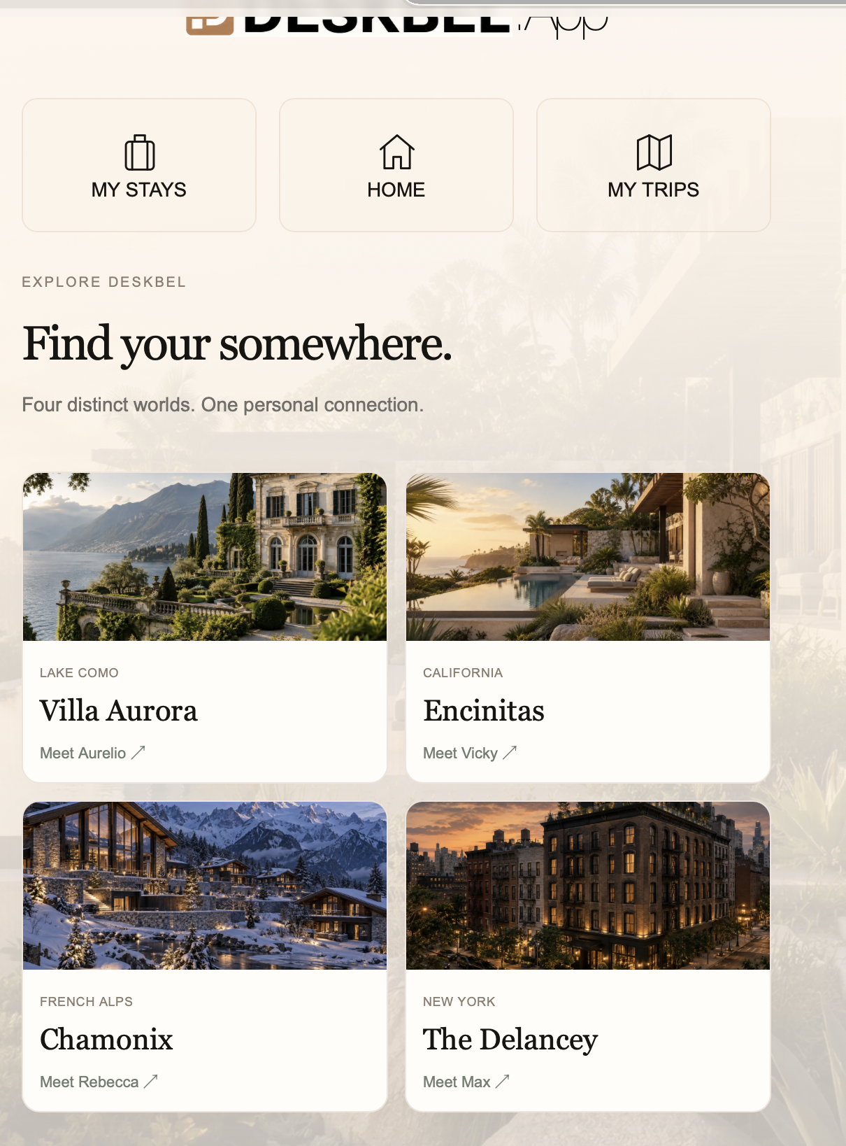 DESKBEL.App — explore